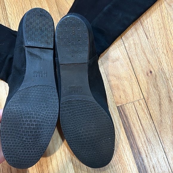 Beautiful suede Stuart weitzman wedge heal black - Picture 12 of 15